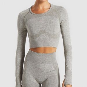 gymshark flex crop top